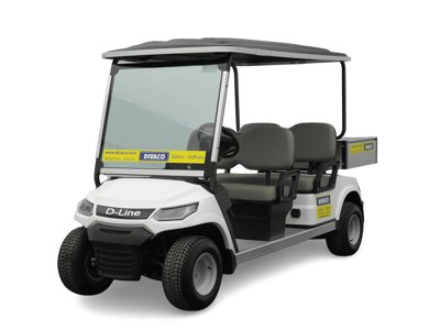 DIVACO Golfbuggy 4-Seater with cargobox