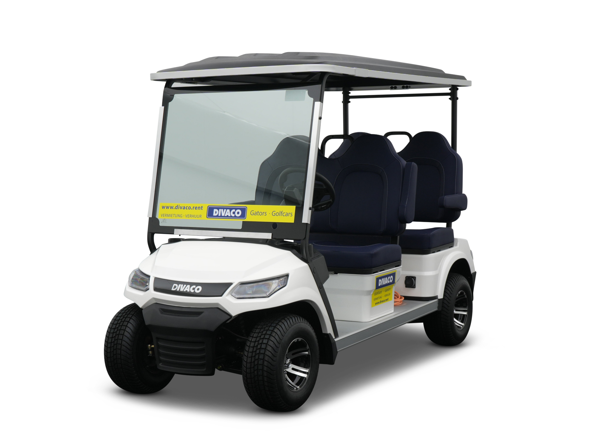 DIVACO Golf cart 4-Seater  Deluxe VIP